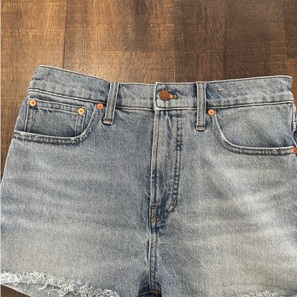 Madewell The Perfect Jean Shorts TENCEL™ Denim Edition Size 29 - Picture 3 of 10